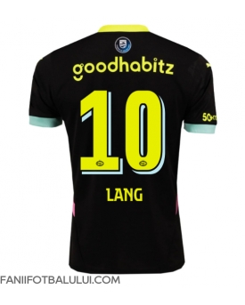 PSV Eindhoven Noa Lang #10 Tricou Fotbal Replică 2024-25 Barbati Deplasare